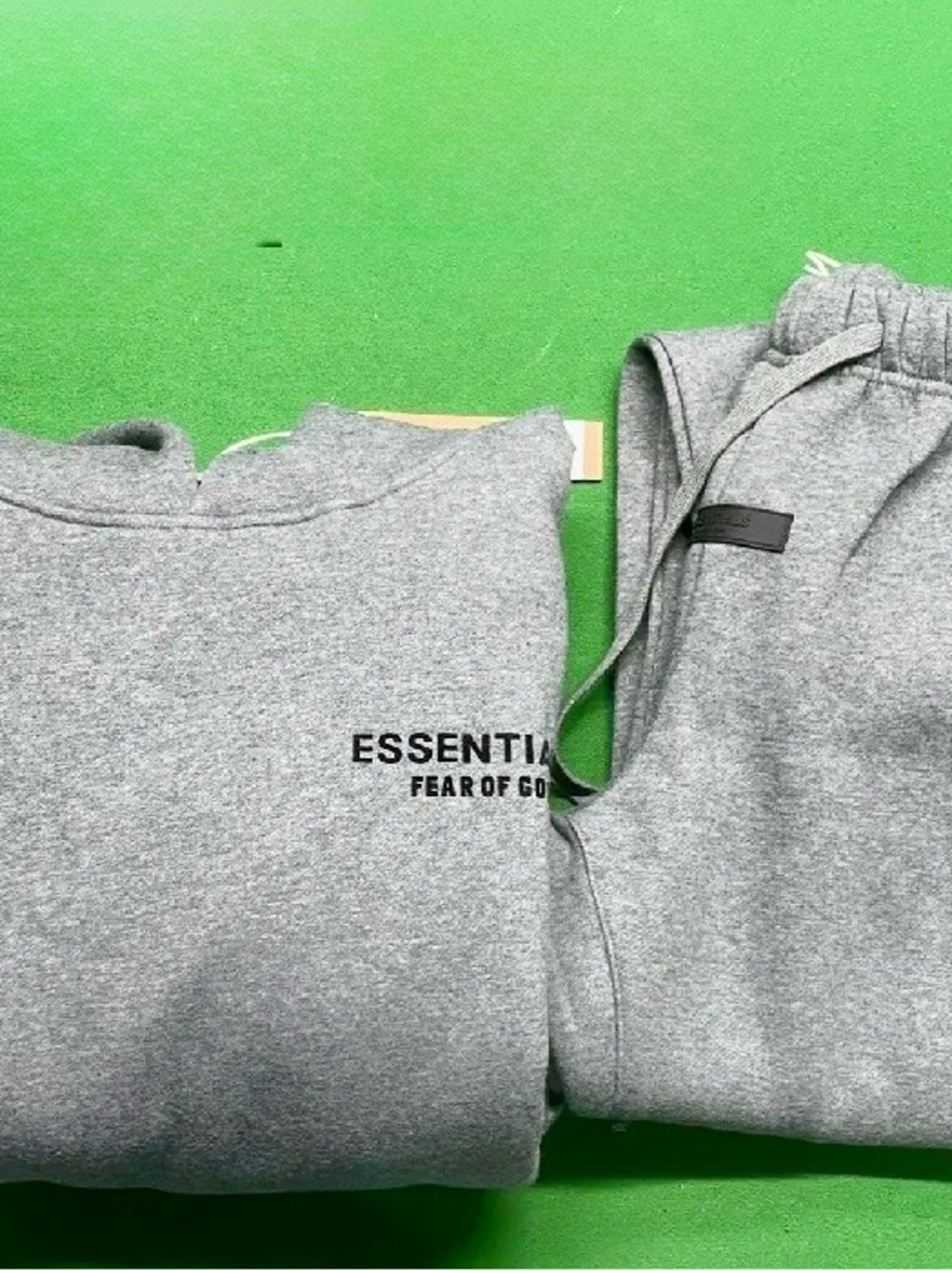 Essentials Grey Sweatshirt and Sweatpants Set